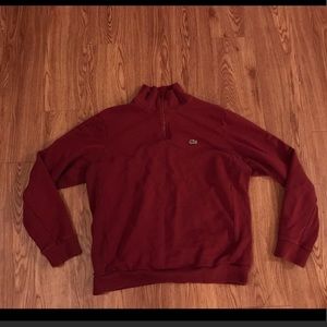 Lacoste quarter zip